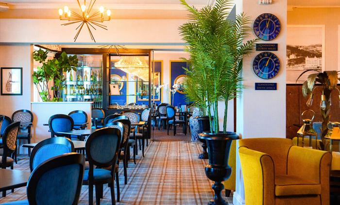 Restaurant at the Llandudno Bay Hotel.
